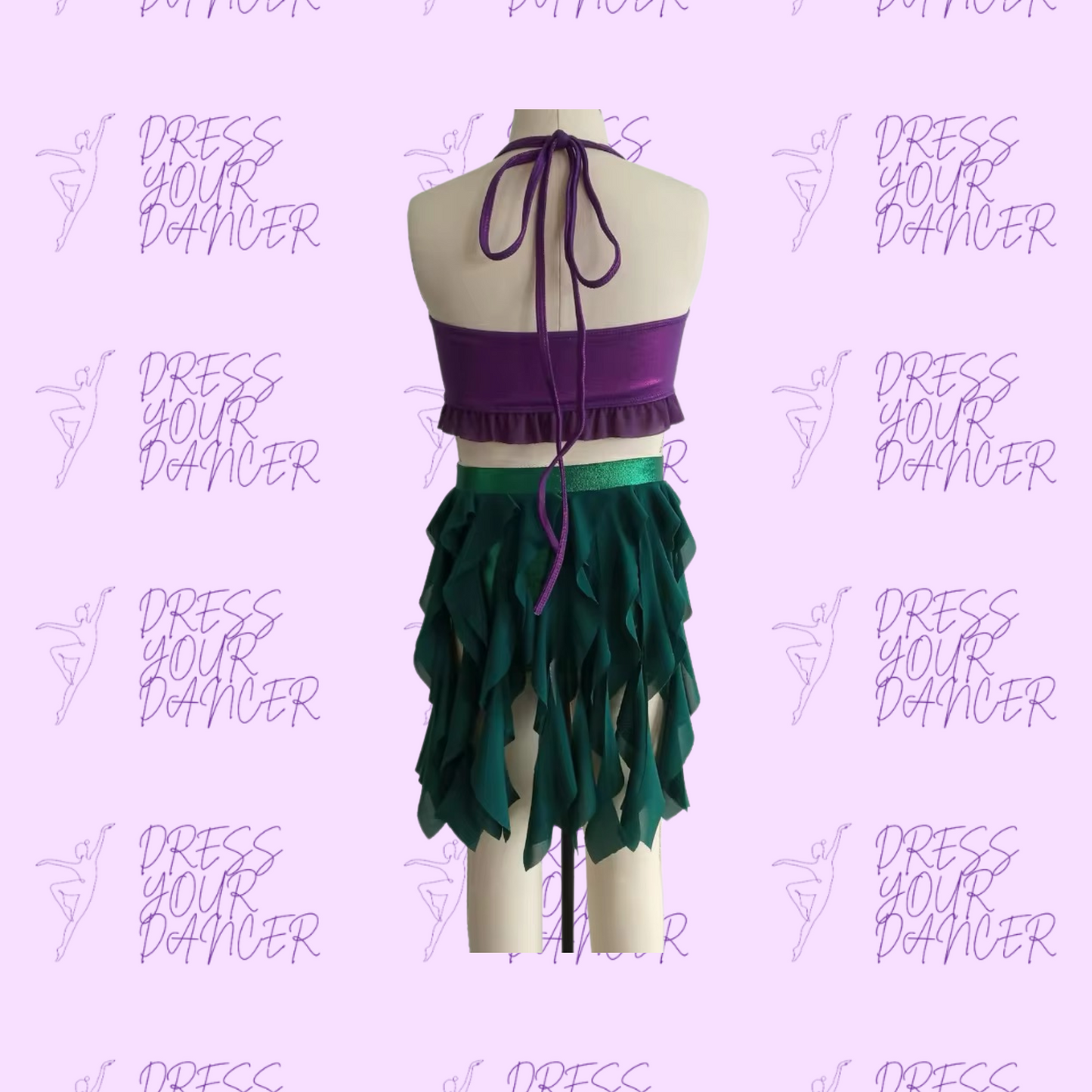 Under the Sea Dance Costume – Girls Lyrical or Musical Theatre Solo Costume, Mermaid Competition Dancewear, Catalog Stage Performance Outfit