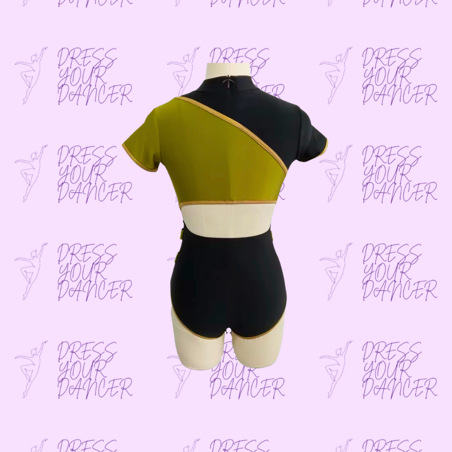 Warriors Dance Costume – Girls Contemporary or Jazz Solo Costume, Competition Dancewear, Catalog Stage Performance Outfit Musical Theatre