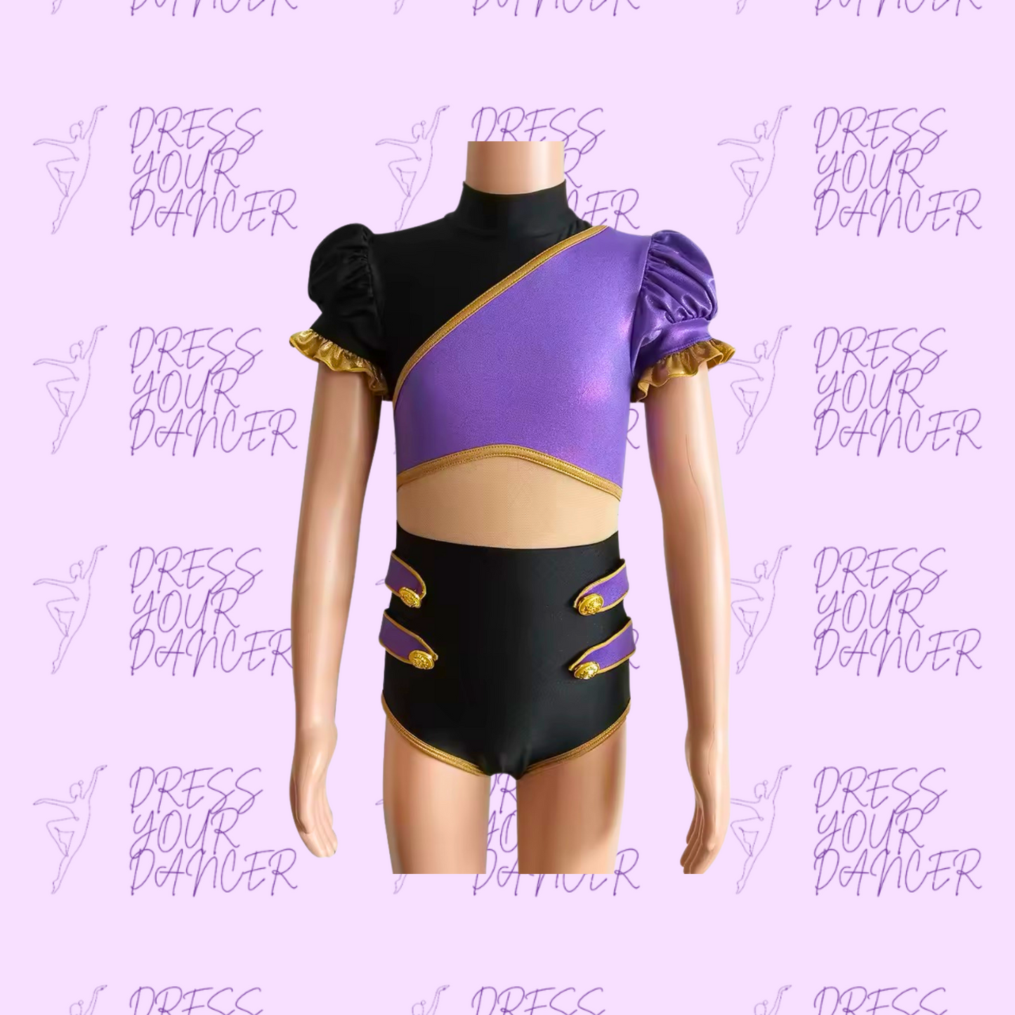 Push It Dance Costume – Girls Jazz or Hip Hop Solo Costume High-Energy Womens Competition Dancewear Catalog Teen Stage Performance Outfit