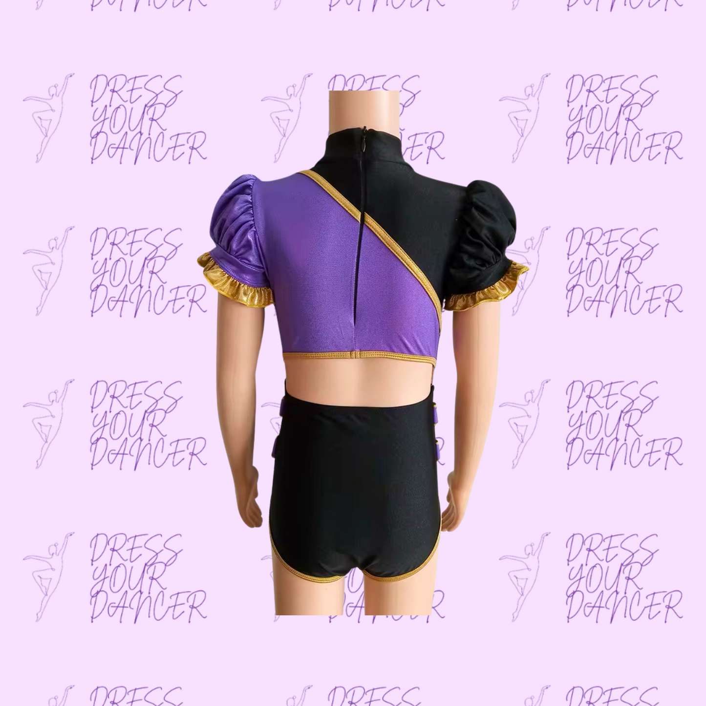 Push It Dance Costume – Girls Jazz or Hip Hop Solo Costume High-Energy Womens Competition Dancewear Catalog Teen Stage Performance Outfit