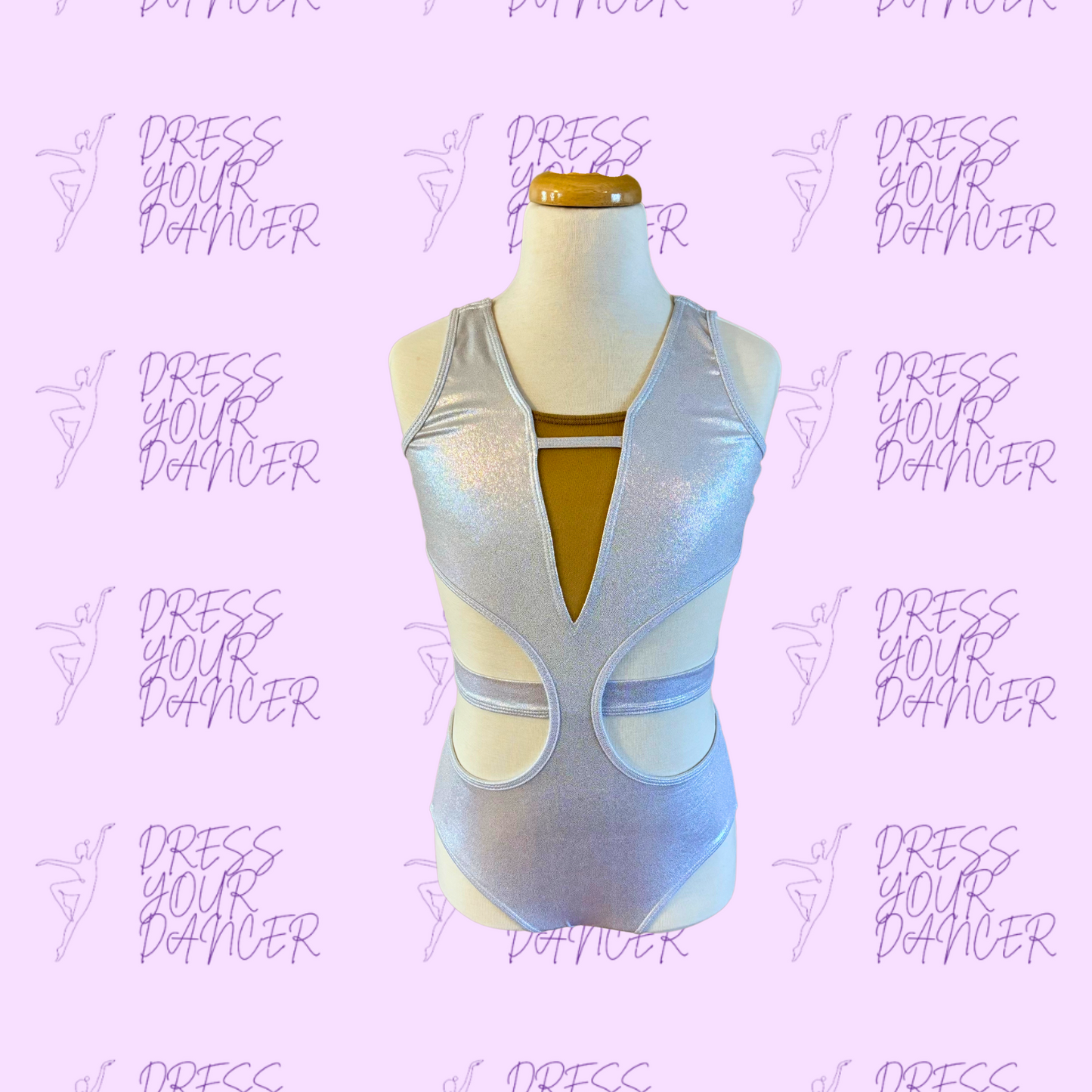 Titanium Dance Costume – Girls Contemporary or Jazz Solo Costume Womens Powerful Competition Dancewear Catalog Teen Stage Performance Outfit