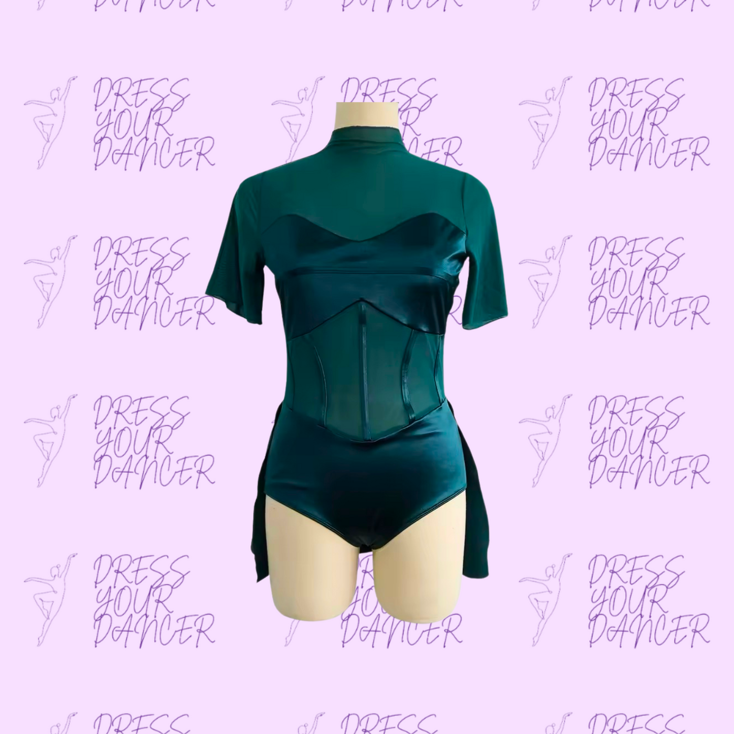 Toxic Dance Costume – Girls Jazz or Contemporary Solo Costume, Womens Modern Competition Dancewear, Catalog Teen Stage Performance Outfit
