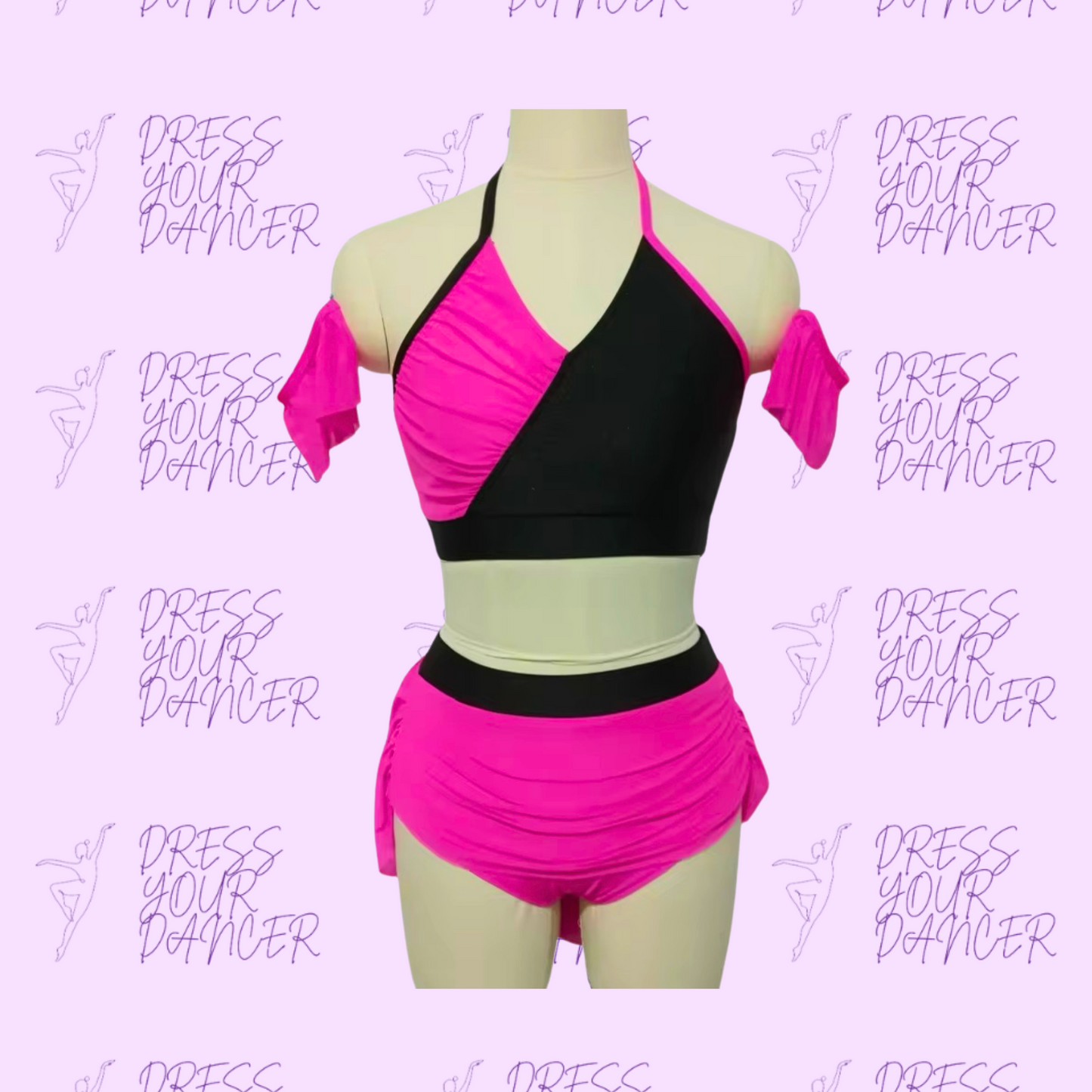 Scream & Shout Dance Costume – Girls Jazz or Hip Hop Solo Costume, Fierce Womens Competition Dancewear, Catalog Teen Stage Performance Outfit