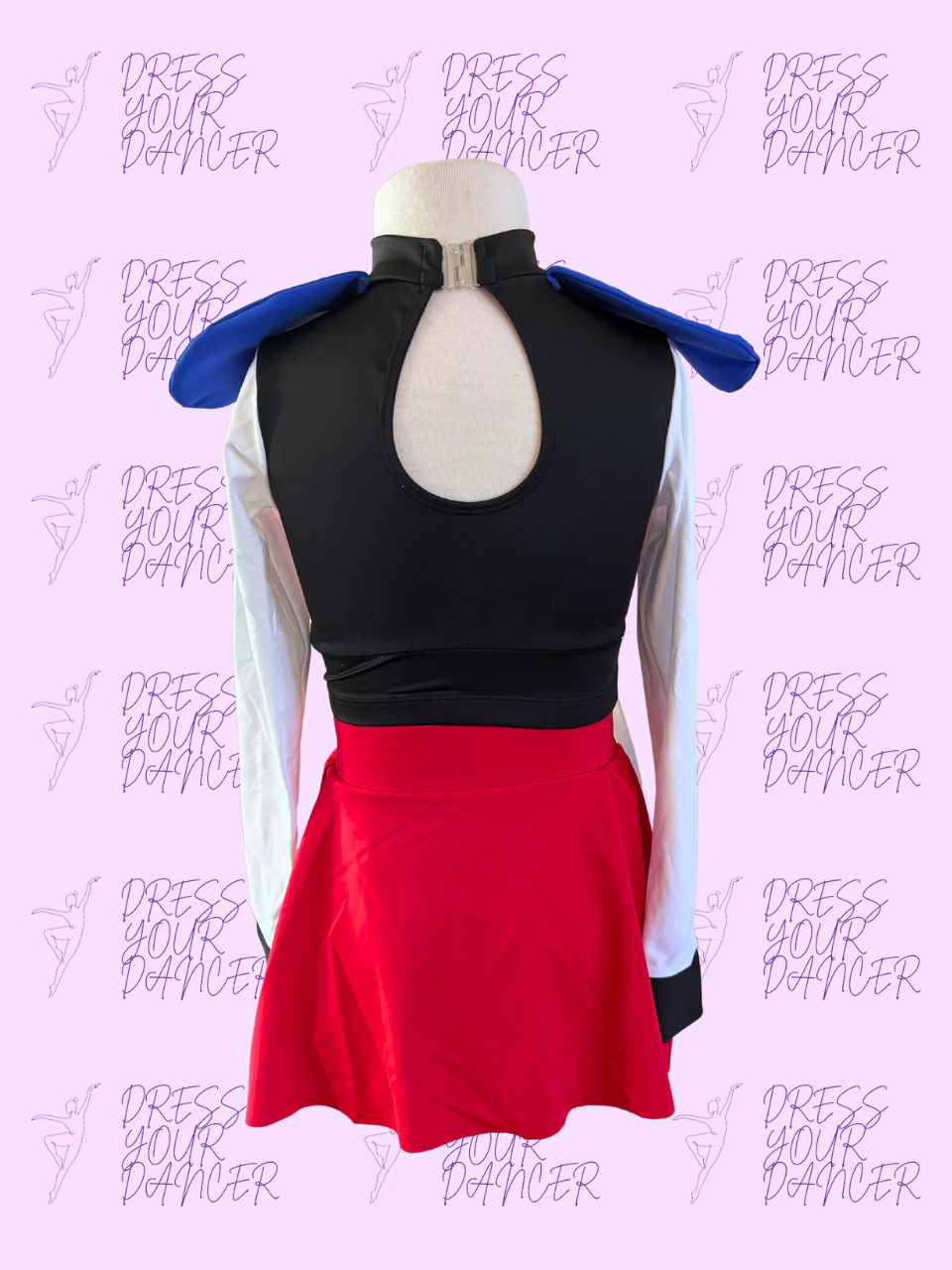 Descendants Dance Costume – Evie-Inspired Girl Character Musical Theatre Costume Disney Villain-Inspired Competition Dancewear Custom Outfit