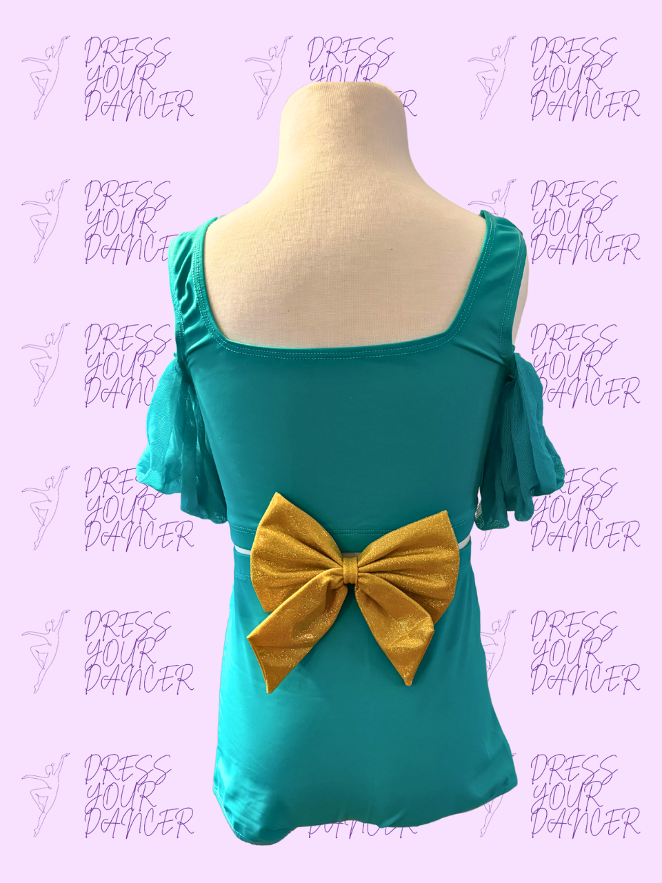 A Whole New World Dance Costume – Girls Lyrical or Musical Theatre Solo Costume, Jasmine-Inspired Competition Dancewear, Custom Stage Outfit