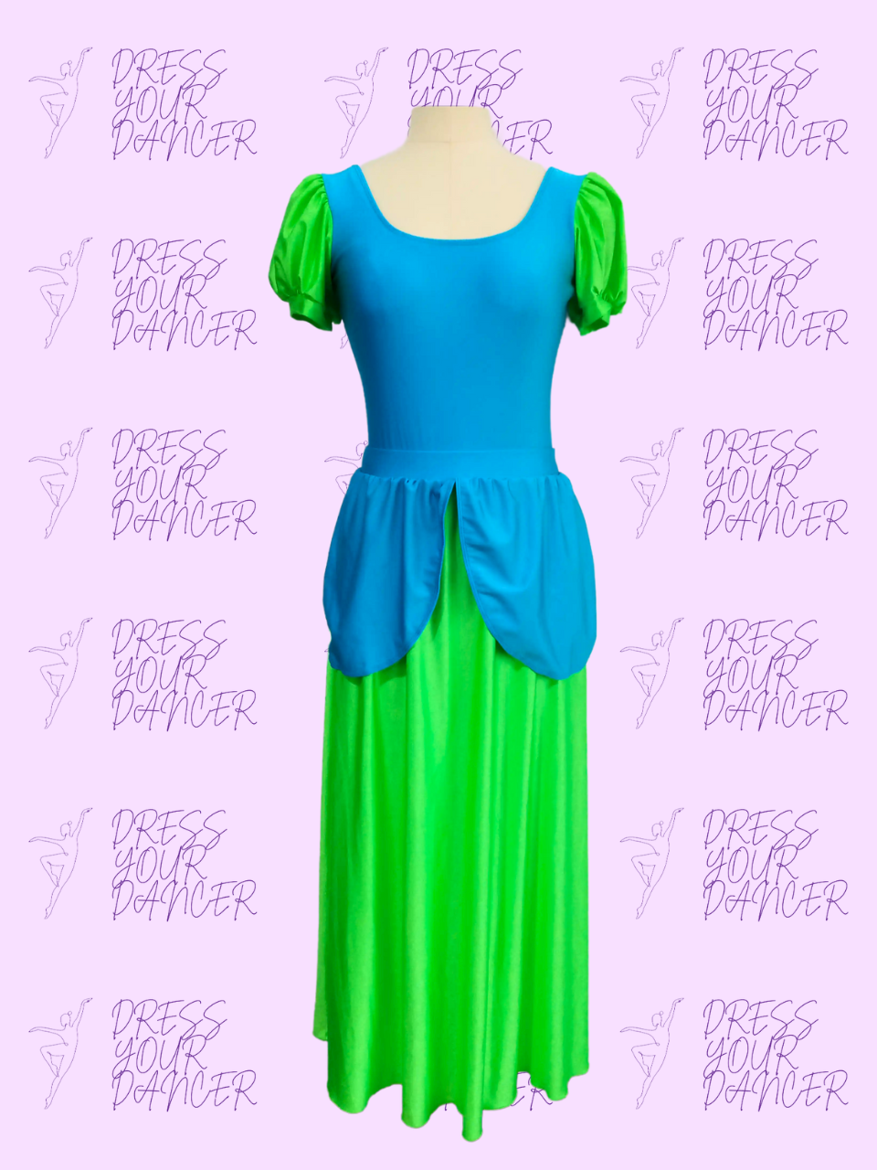 Step Sister Dance Costume – Drizella-Inspired Girls Character Musical Theatre Solo Costume, Competition Dancewear, Custom Performance Outfit
