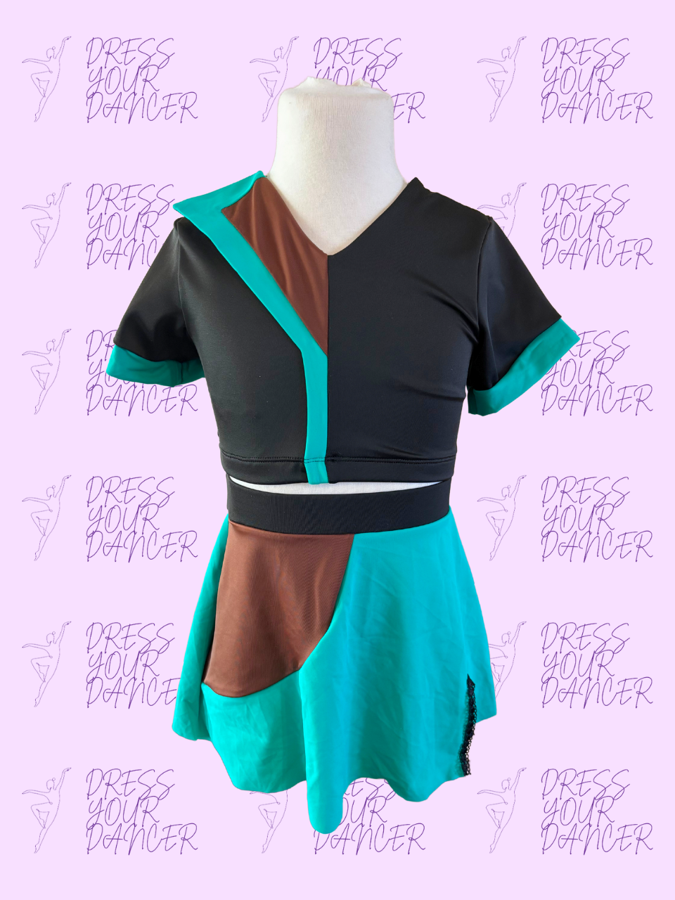 What's My Name Dance Costume – Uma-Inspired Girls Character or Musical Theatre Solo Costume Descendants Competition Dancewear Custom Outfit