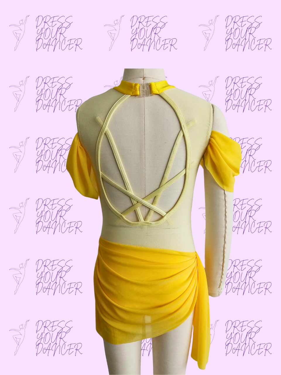 Walking on Sunshine Dance Costume – Girls Lyrical or Contemporary Costume, Women Competition Dancewear, Custom Teen Stage Performance Outfit