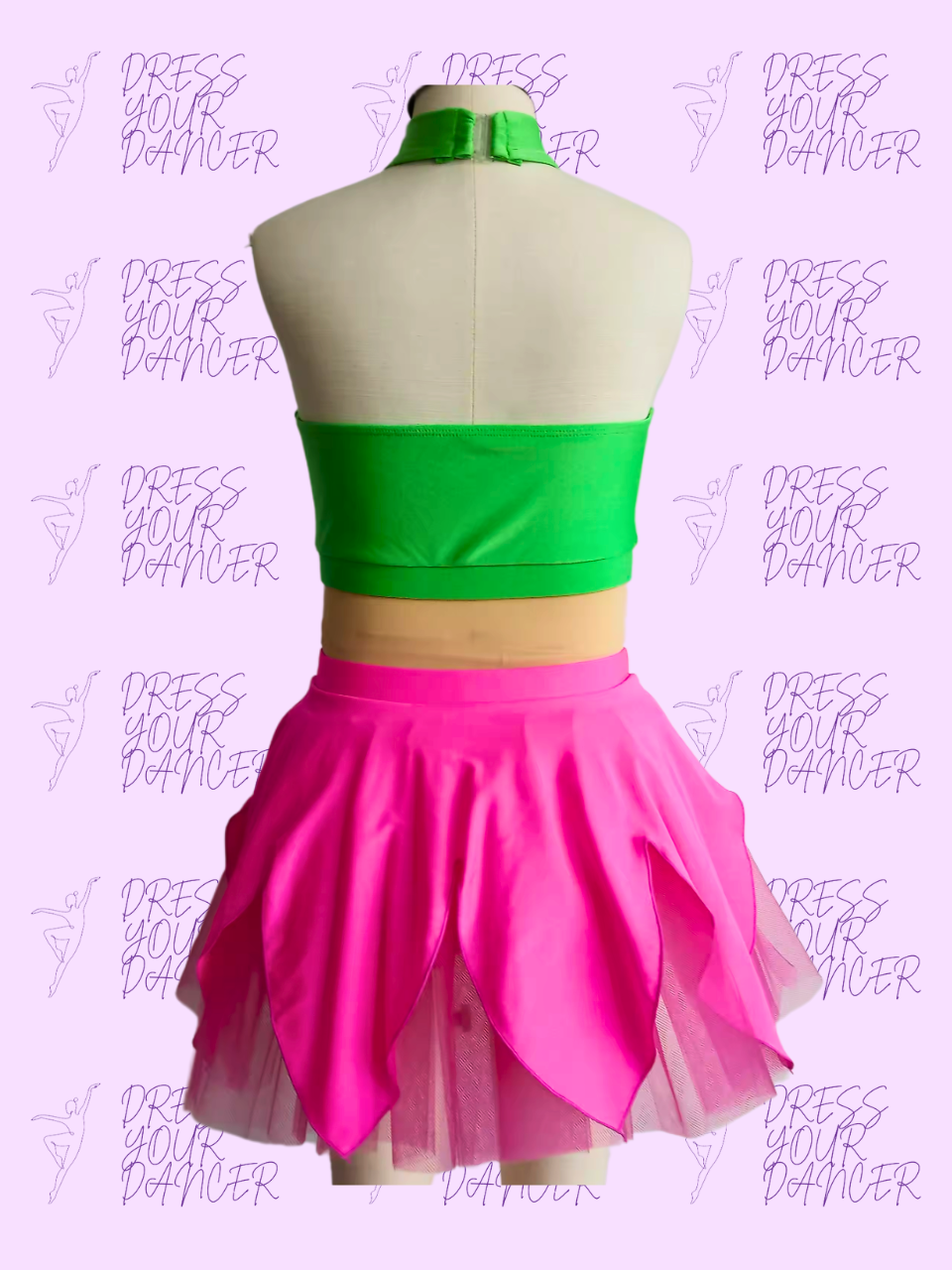 Bloom Dance Costume – Girls Lyrical or Contemporary Solo Costume, Flower-Inspired Competition Dancewear, Custom Stage Performance Outfit