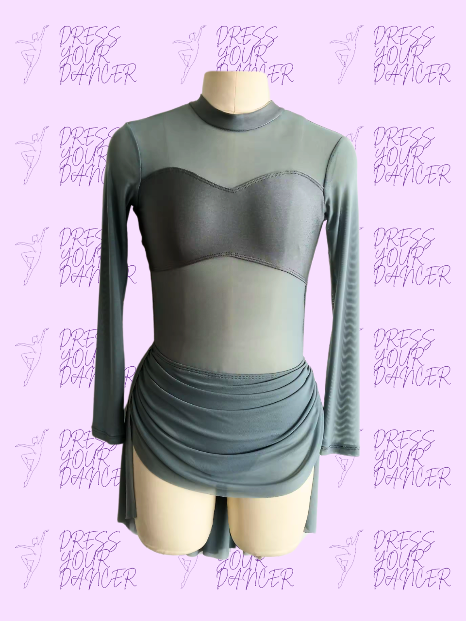 Unsteady Dance Costume – Girls Lyrical or Contemporary Solo Costume, Womens Competition Dancewear, Custom Teen Stage Performance Outfit