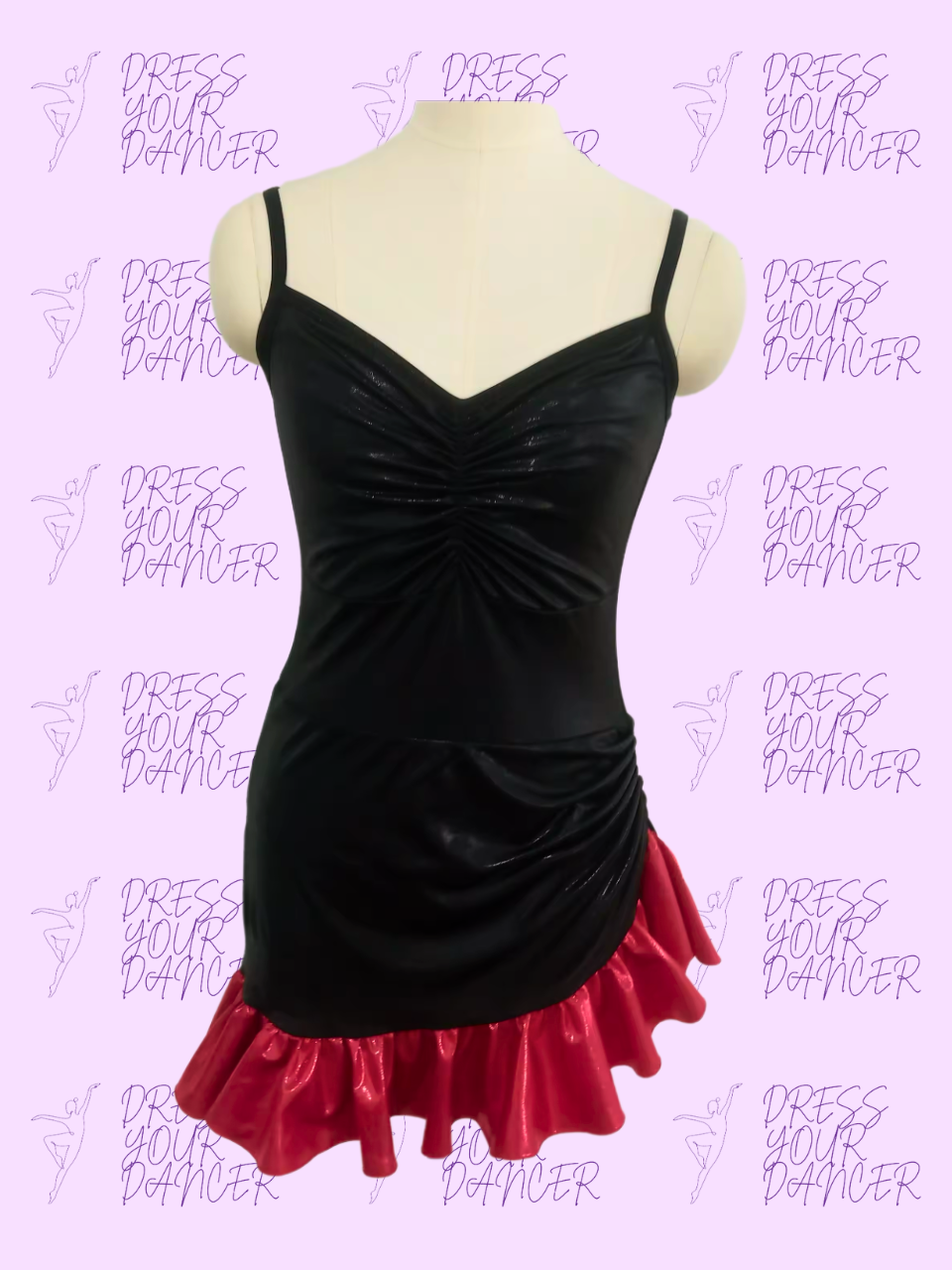 Hips Don't Lie Dance Costume – Girls Jazz or Latin-Inspired Solo Costume, Womens Competition Dancewear, Custom Teen Stage Performance Outfit