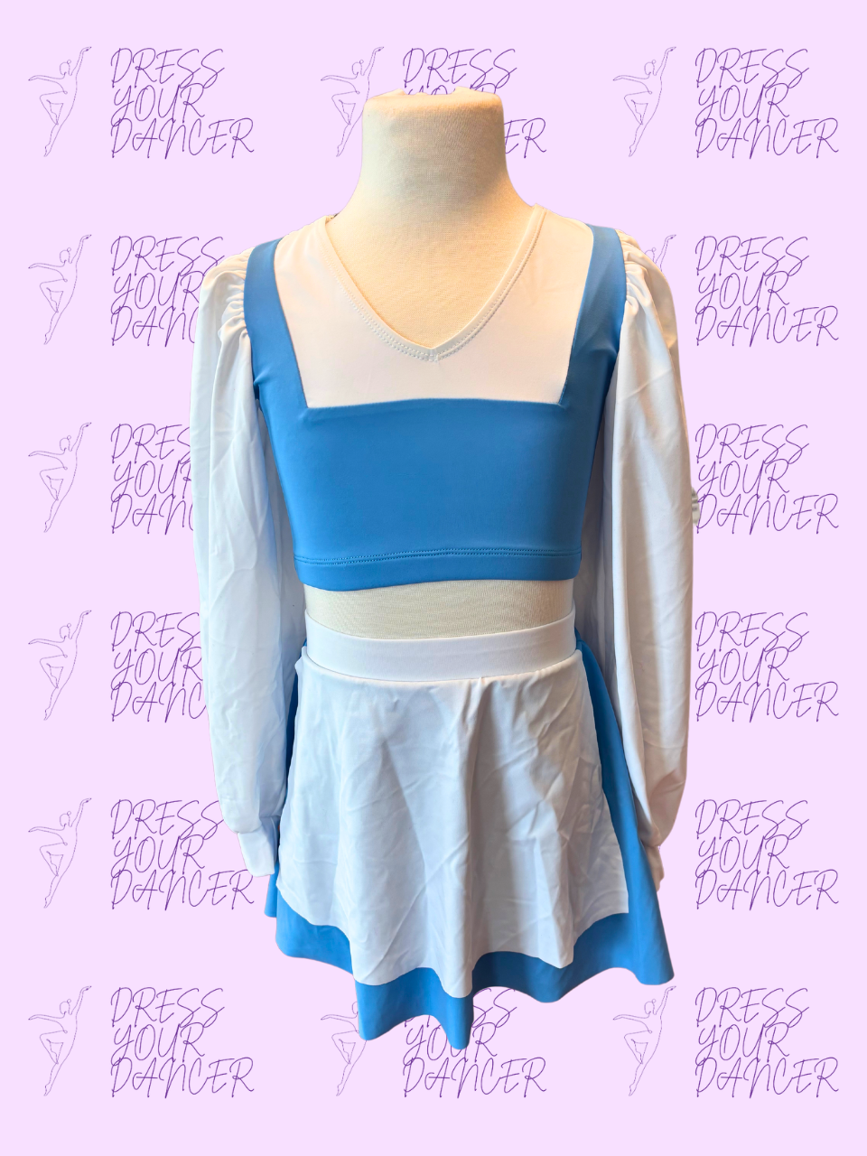 Be Our Guest Dance Costume – Belle-Inspired Girls Musical Theatre or Character Solo Costume, Beauty and the Beast Competition Dancewear