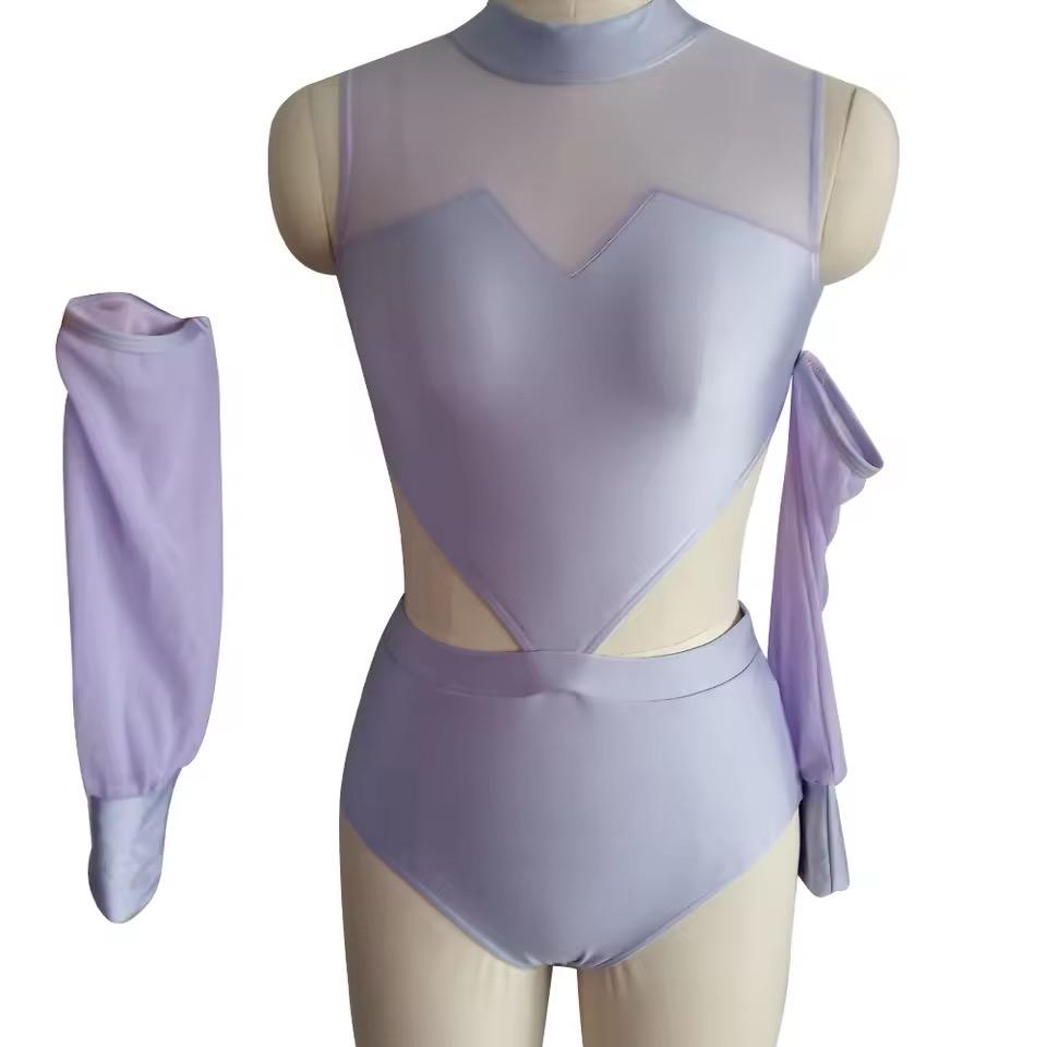 Hallelujah Dance Costume – Girls Lyrical Contemporary Solo Costume, Catalog Costume, Flowing Stage Performance Outfit, Competition Costume