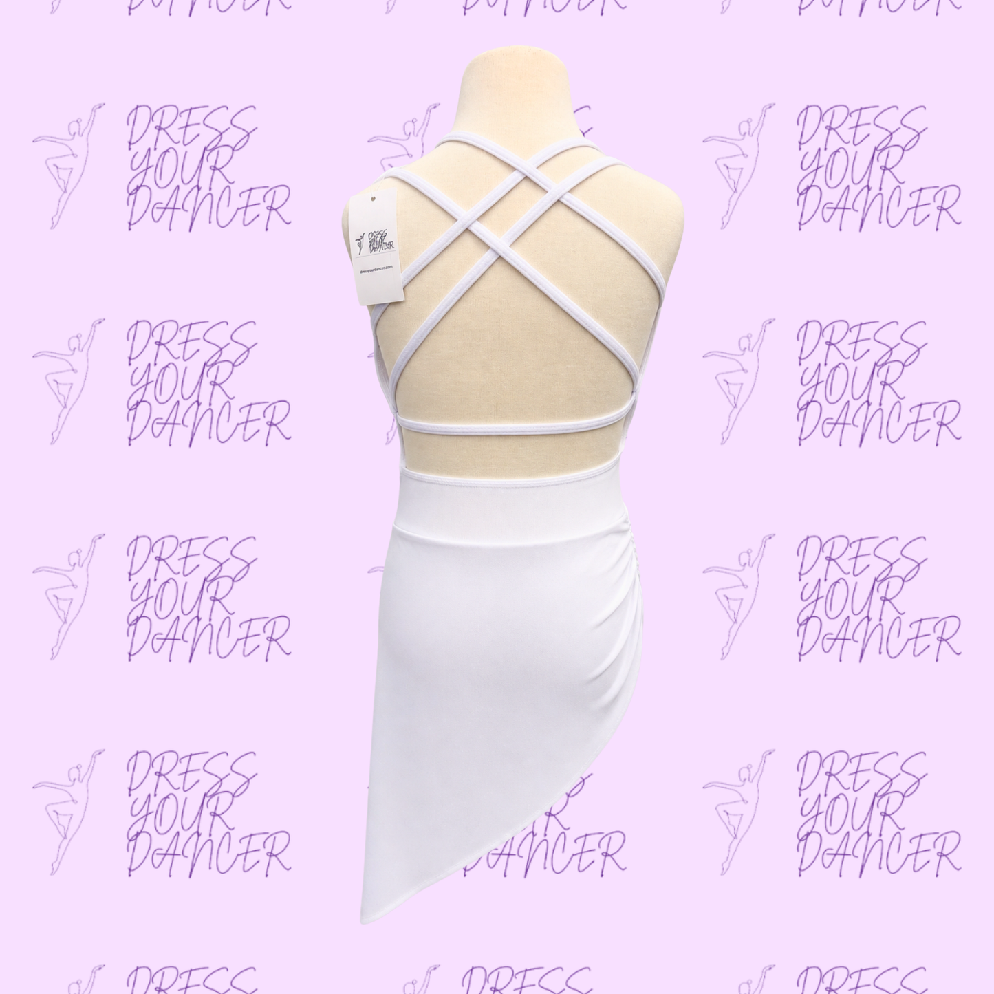 Dance Costume - In Stock White Child Large Smooth Criminal Performance Outfit for Lyrical & Contemporary