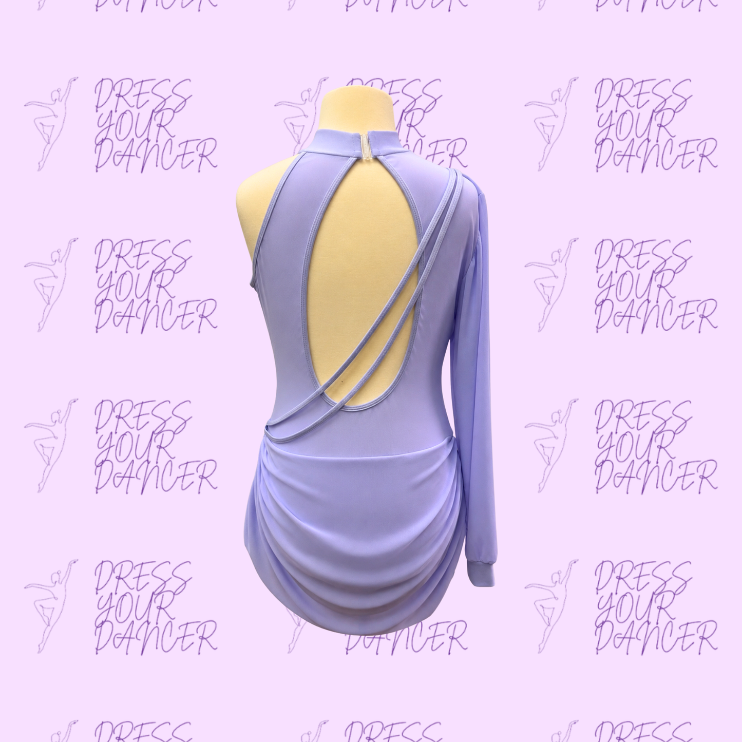 In Stock - Lavender AXXL The Climb Dance Costume One Piece Lyrical or Contemporary Outfit