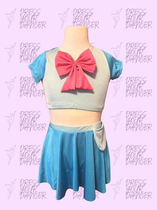 Bibbidi-Bobbidi-Boo Dance Costume – Girls Musical Theatre or Character Solo Costume, Custom Fairy Godmother-Inspired Competition Dancewear