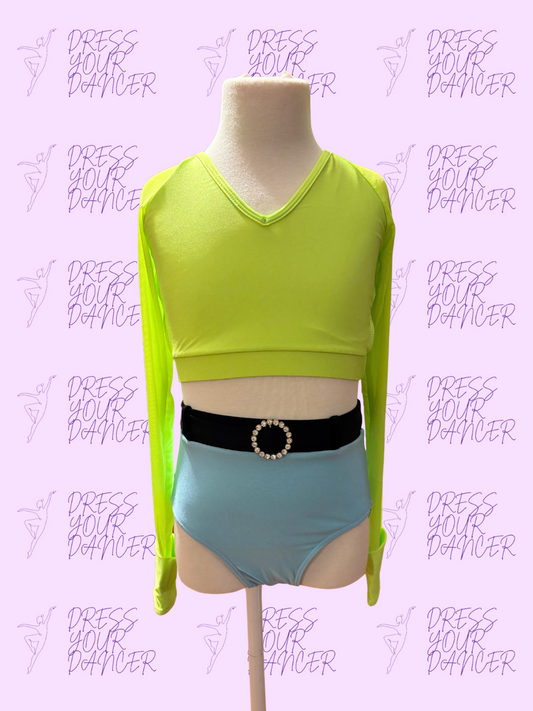 Dwarf Dance Costume – Dopey-Inspired Girl Character Musical Theatre Solo Costume 7 Dwarfs-Inspired Competition Dancewear Custom Stage Outfit