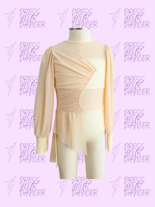Dancing Queen Dance Costume – Girls Lyrical or Contemporary Costume, Womens Competition Dancewear, Custom Teen Stage Performance Outfit