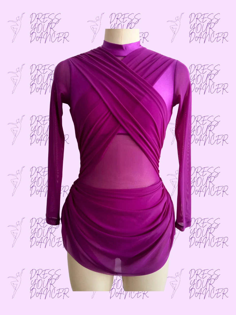 Unravel Dance Costume – Girls Contemporary or Lyrical Solo Costume, Womens Competition Dancewear, Custom Teen Stage Performance Outfit