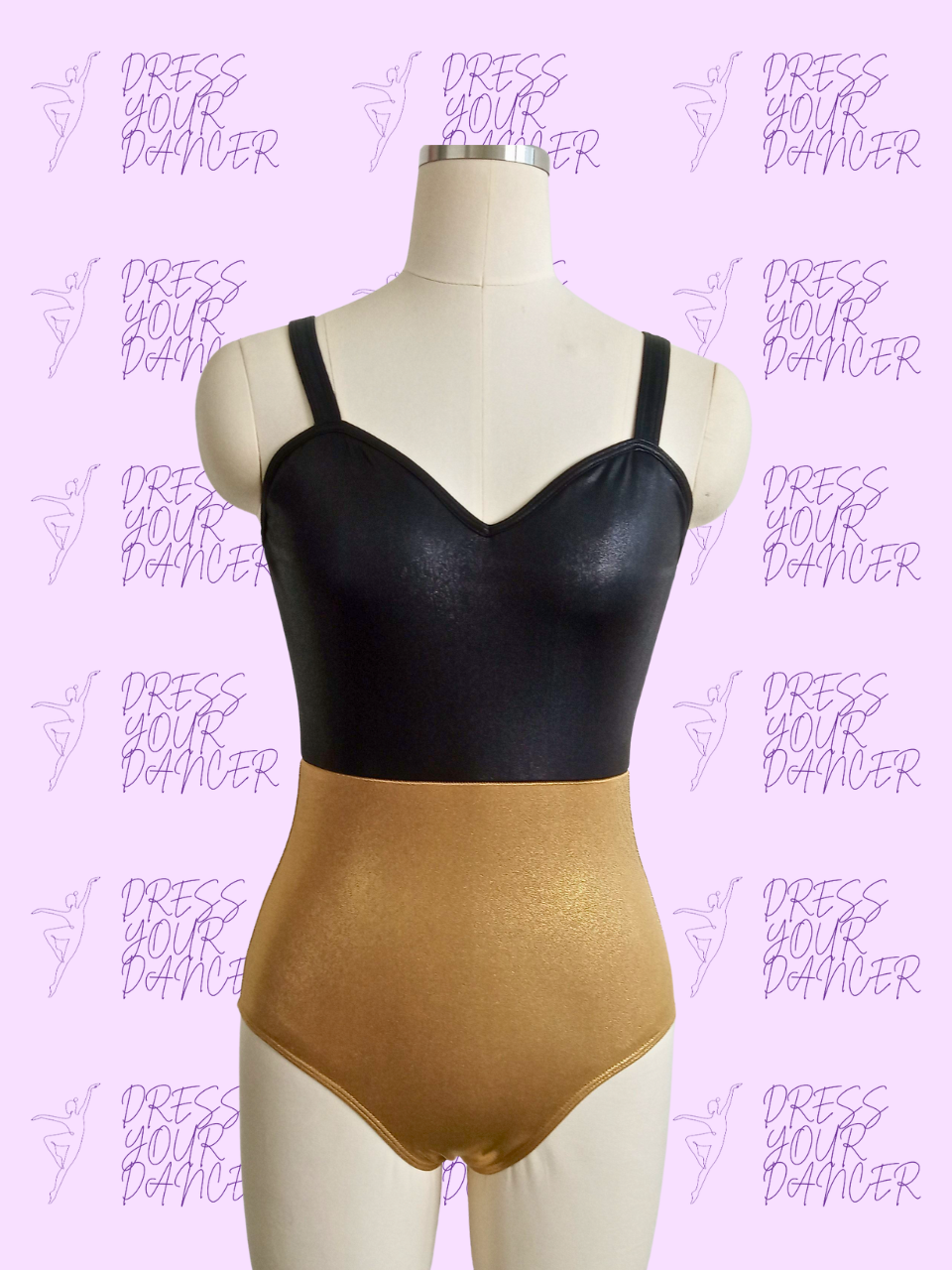Golden Dance Costume – Girls Lyrical or Contemporary Solo Costume, Womens Jazz Competition Dancewear, Custom Teen Stage Performance Outfit