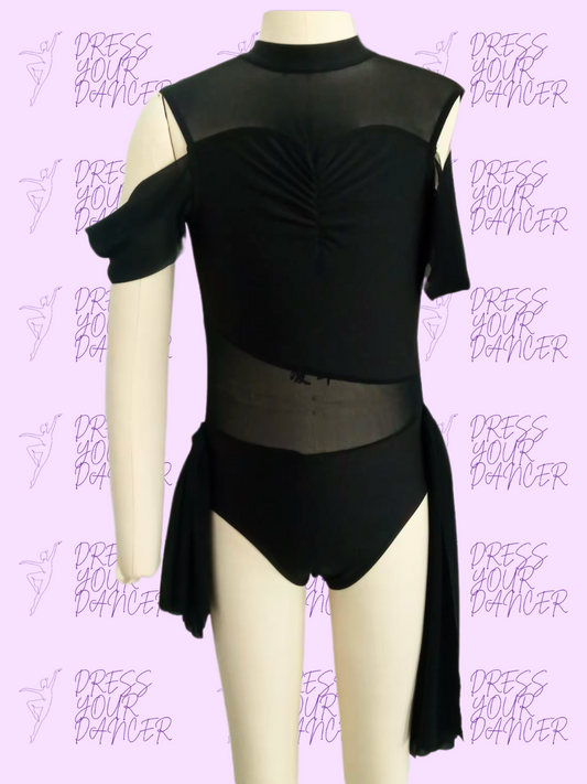 Human Dance Costume – Girls Lyrical or Contemporary Solo Costume, Womens Competition Dancewear, Custom Teen Stage Performance Outfit