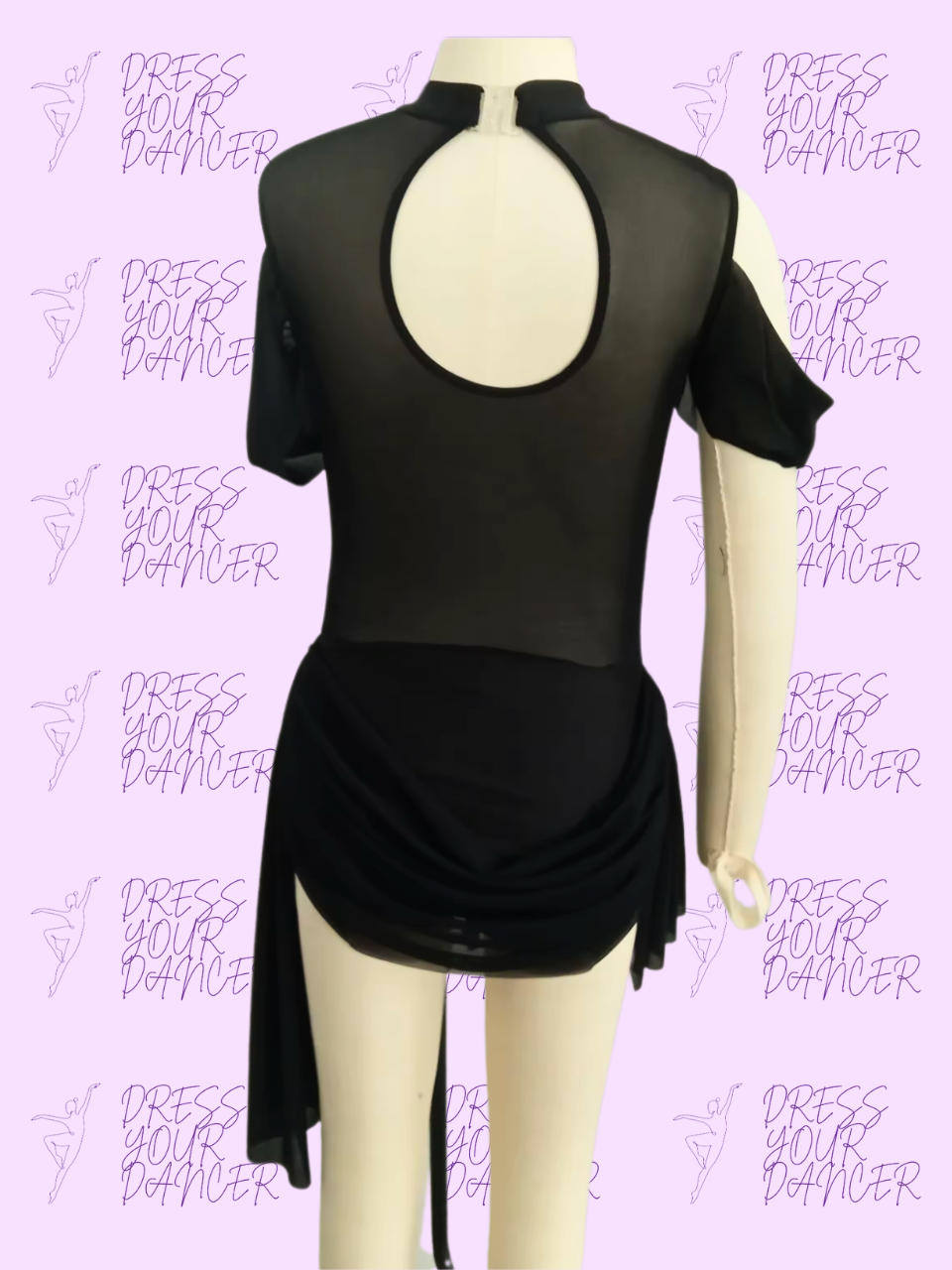 Human Dance Costume – Girls Lyrical or Contemporary Solo Costume, Womens Competition Dancewear, Custom Teen Stage Performance Outfit